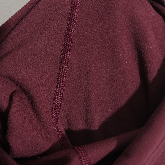 Lululemon Align Crop Leggings *21" Cassis Dark Adobe Red High Rise Nulu Size 2 - Picture 15 of 16